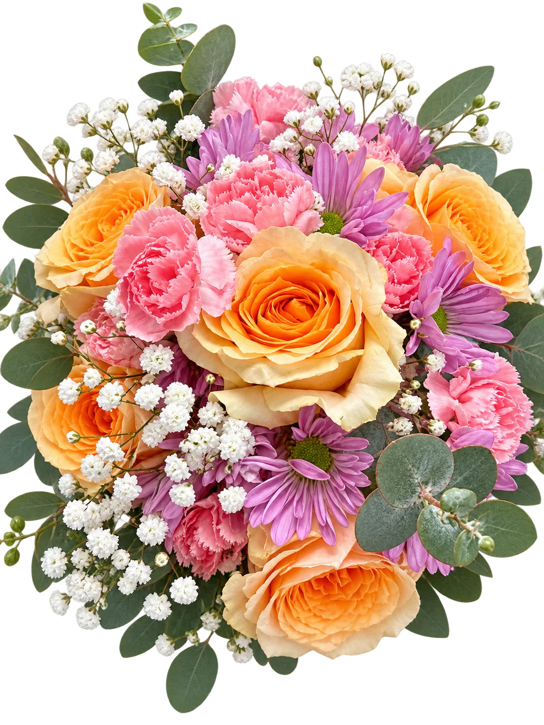 Just Peachy Handheld Bouquet Just Peachy Handheld Bouquet