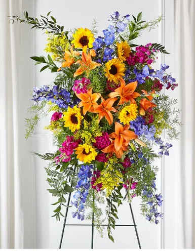 Sunlit Memories Standing Spray Sunlit Memories Standing Spray