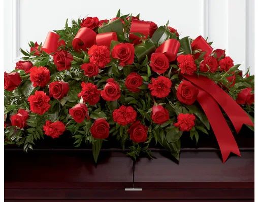 Tribute of Life Casket Spray