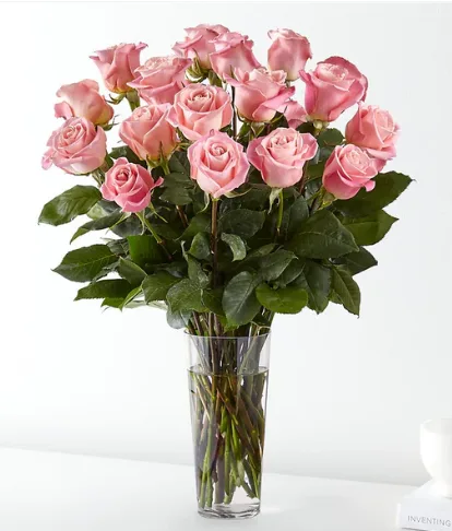 24 Long Stem Pink Roses 24 Long Stem Pink Roses