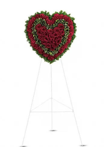 Majestic Heart Standing Spray Majestic Heart Standing Spray