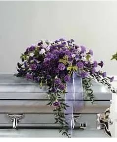 Casket Spray Tender Love  - Contemporary