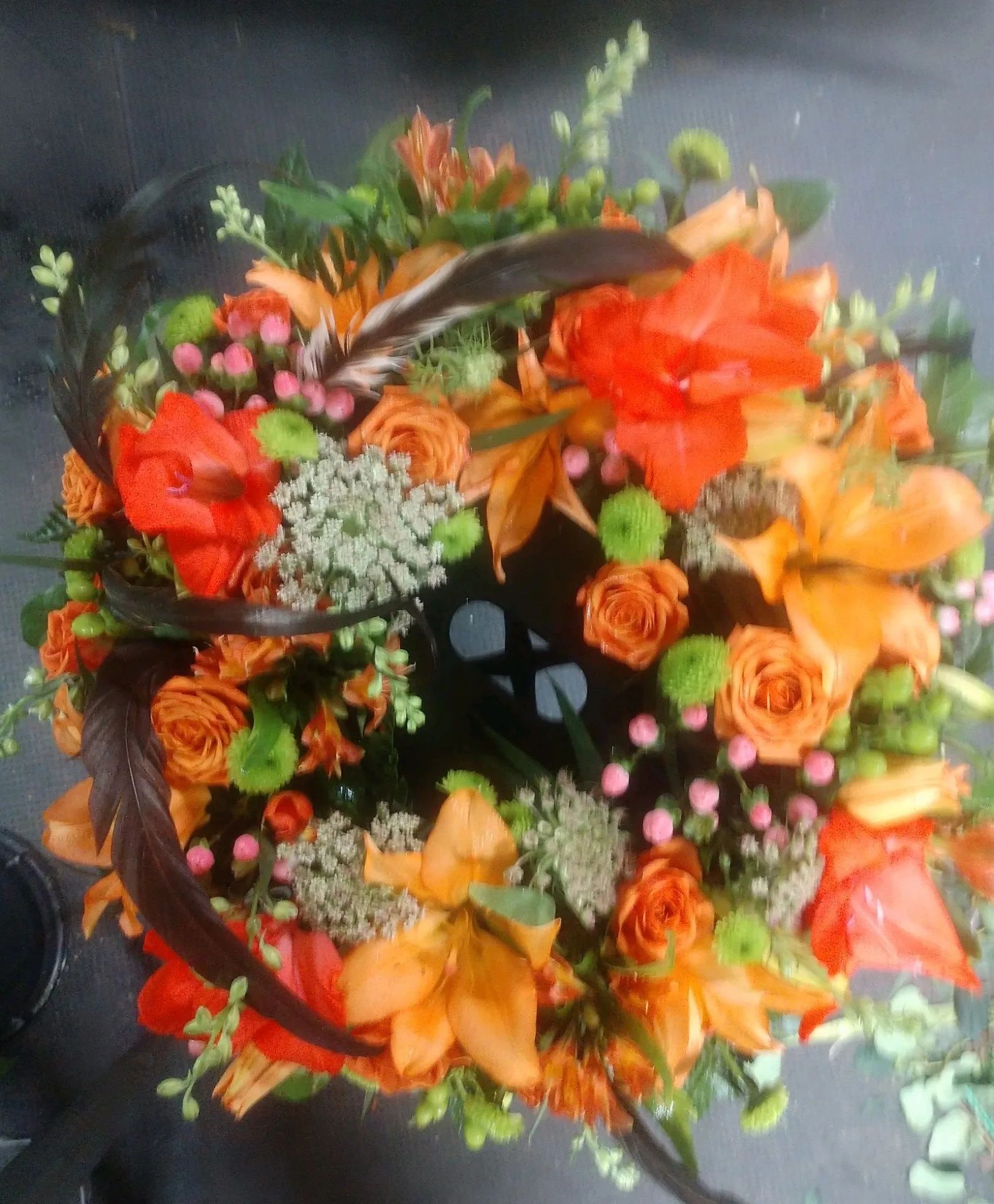 Fall Color Wreath - Custom Design