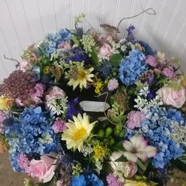 Pastel Color Wreath Sympathy Tribute Pastel Color Wreath Sympathy Tribute