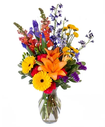 Vibrant Meadow Flower Arrangement Vibrant Meadow Flower Arrangement
