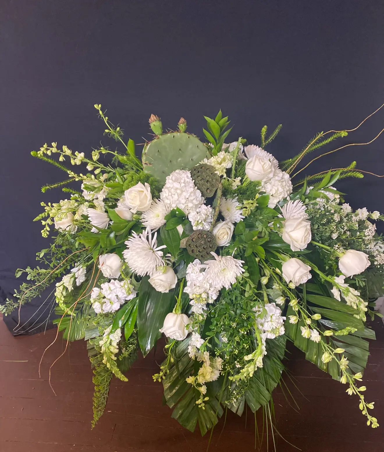 Grace Casket Spray
