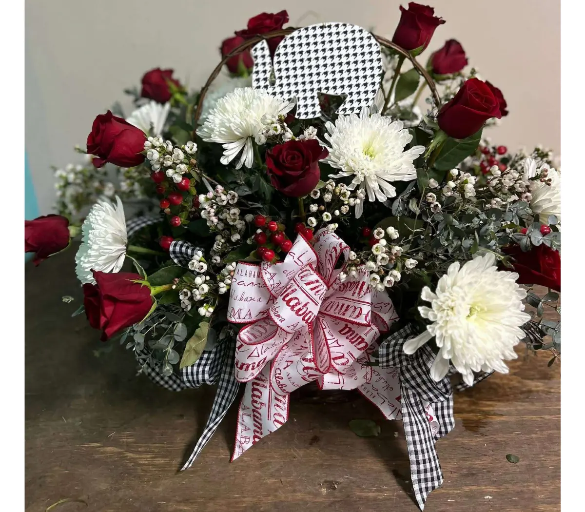 Houndstooth Basket Houndstooth Basket
