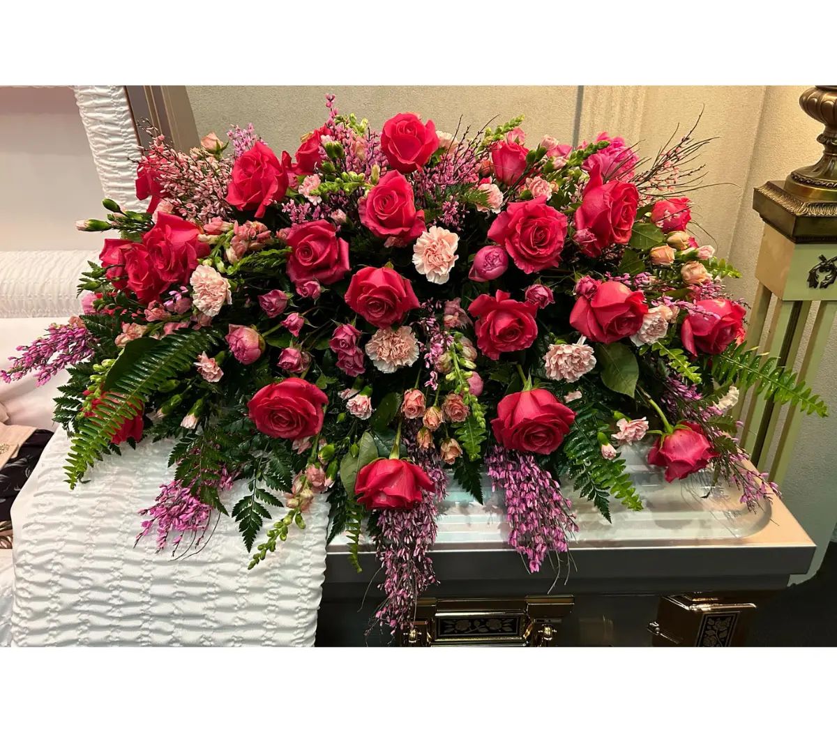 Rose Casket Spray