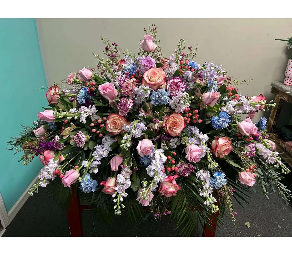 Rose Casket Spray