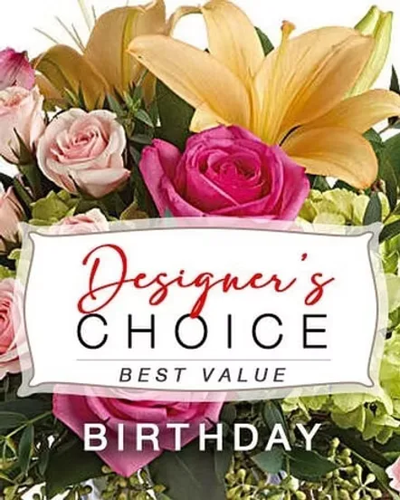 Designer’s Choice Birthday Bouquet Designer’s Choice Birthday Bouquet
