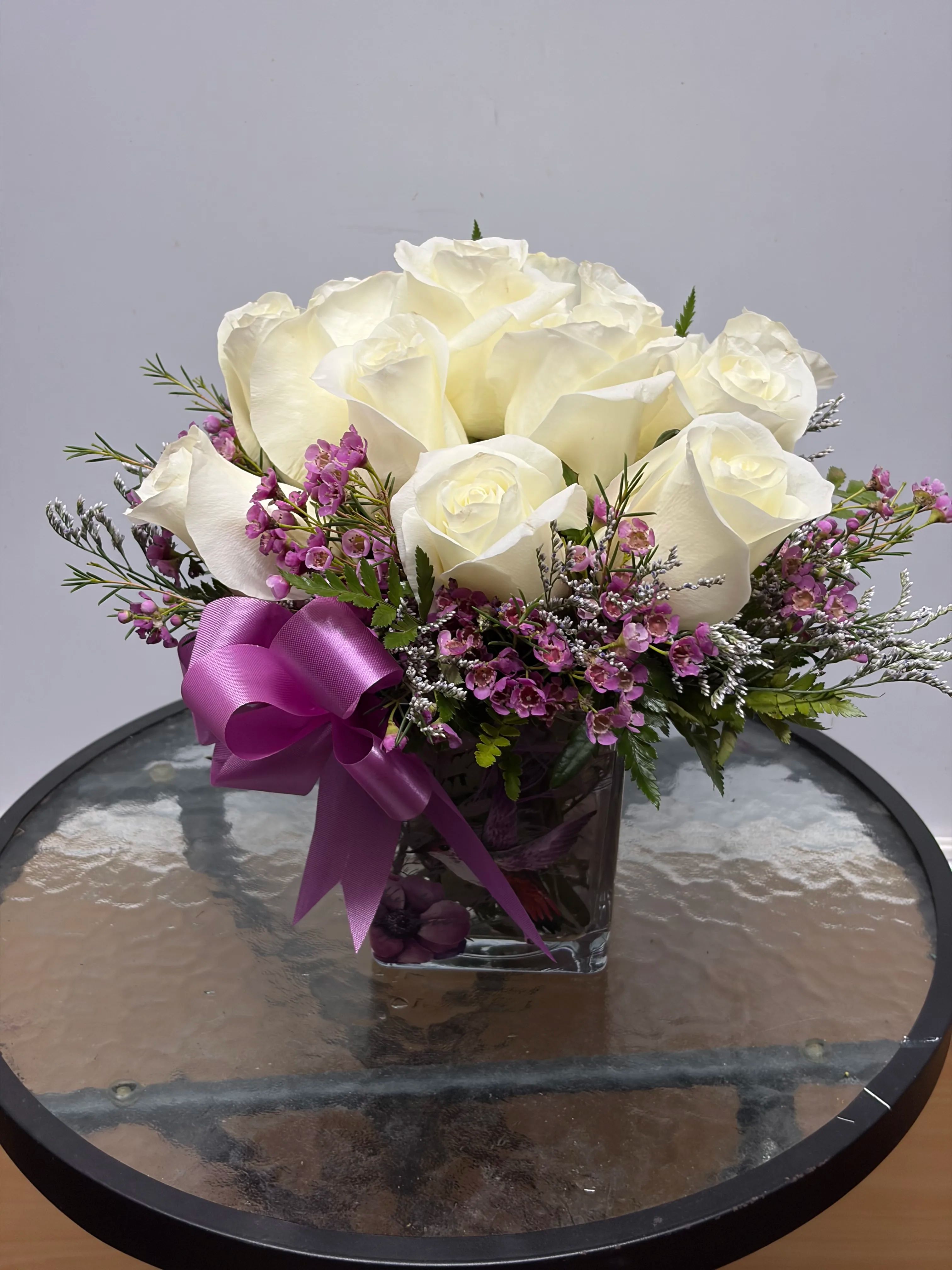 Lavender & White Elegance