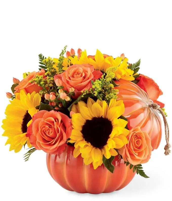 Plentiful Pumpkin Arrangement
