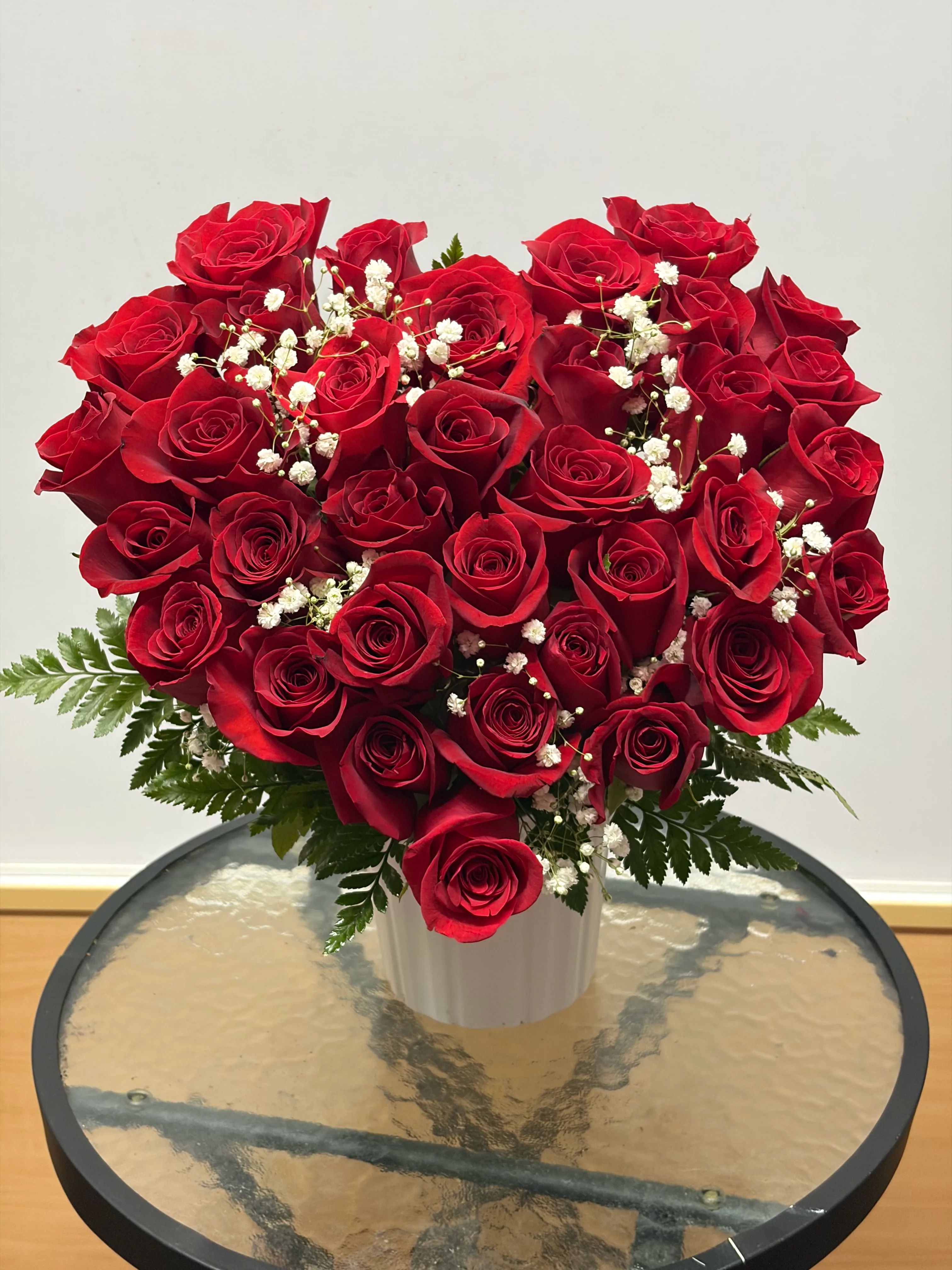 Heart Shaped Arrangement