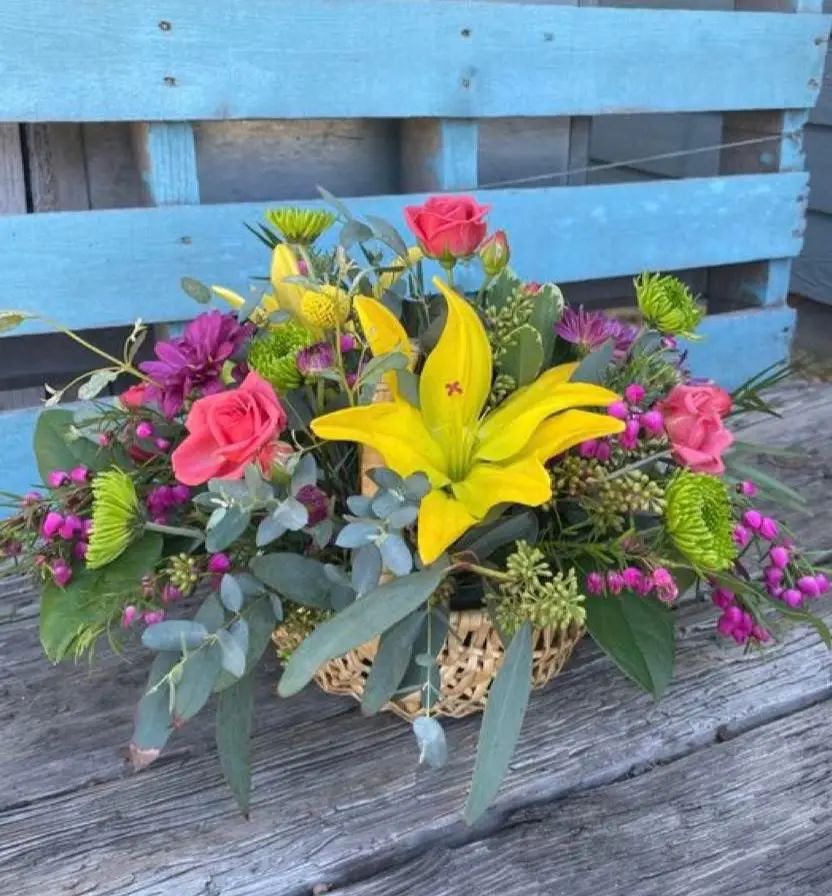 Bright basket