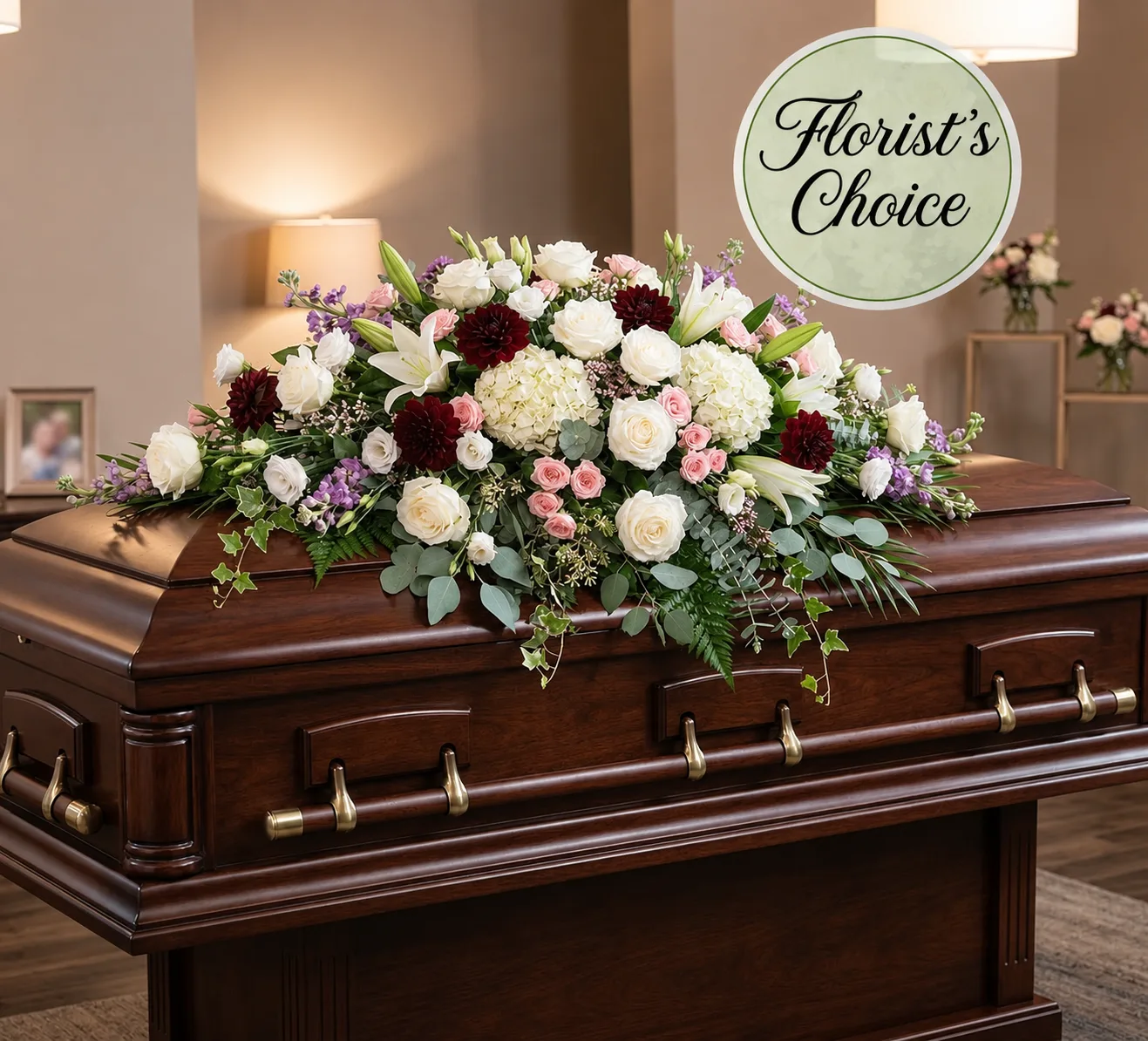 Florist’s Choice Casket Spray Florist’s Choice Casket Spray