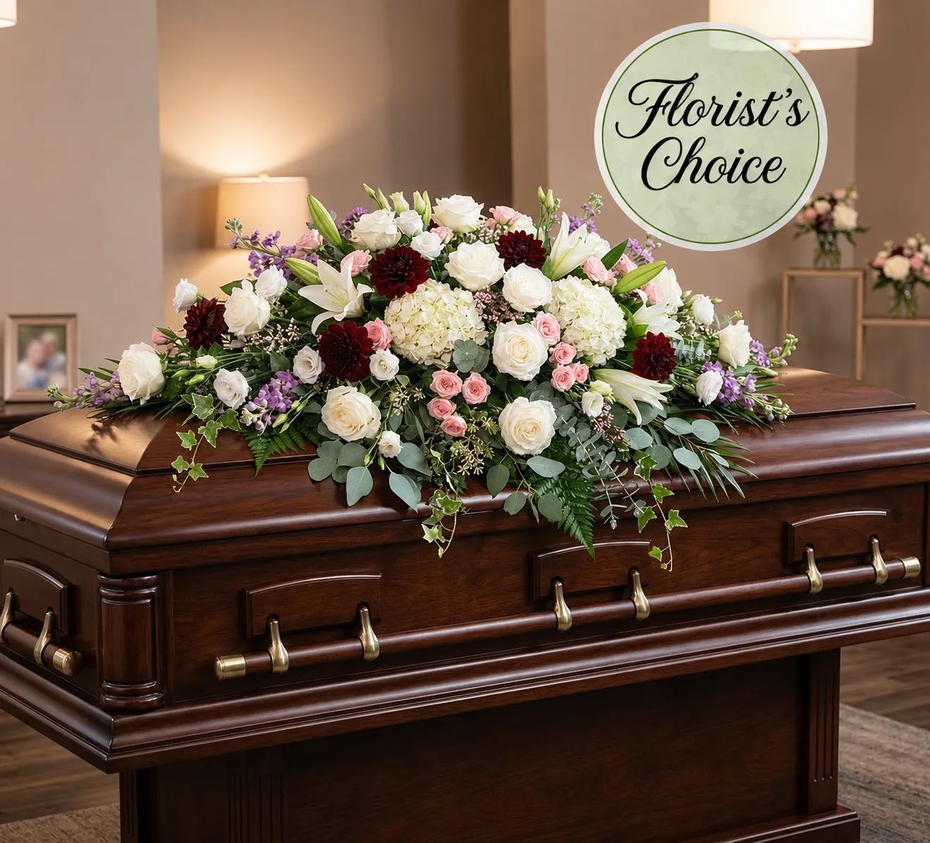 Florist’s Choice Casket Spray