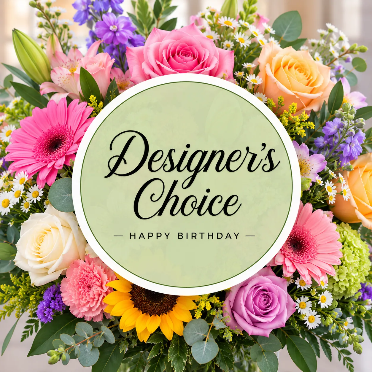 Designer’s Choice Birthday Bouquet Designer’s Choice Birthday Bouquet