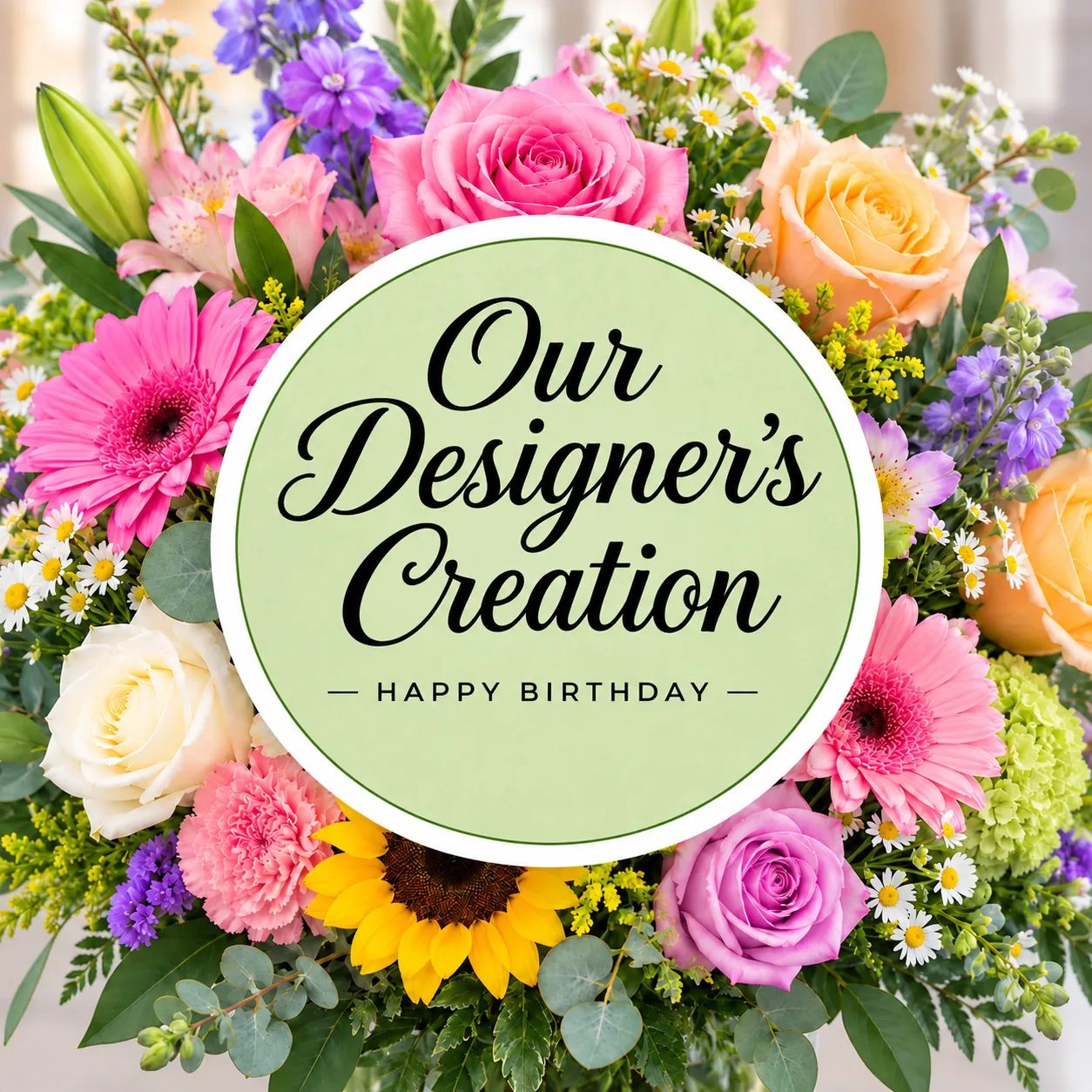 Our Designer's Creation Birthday Bouquet