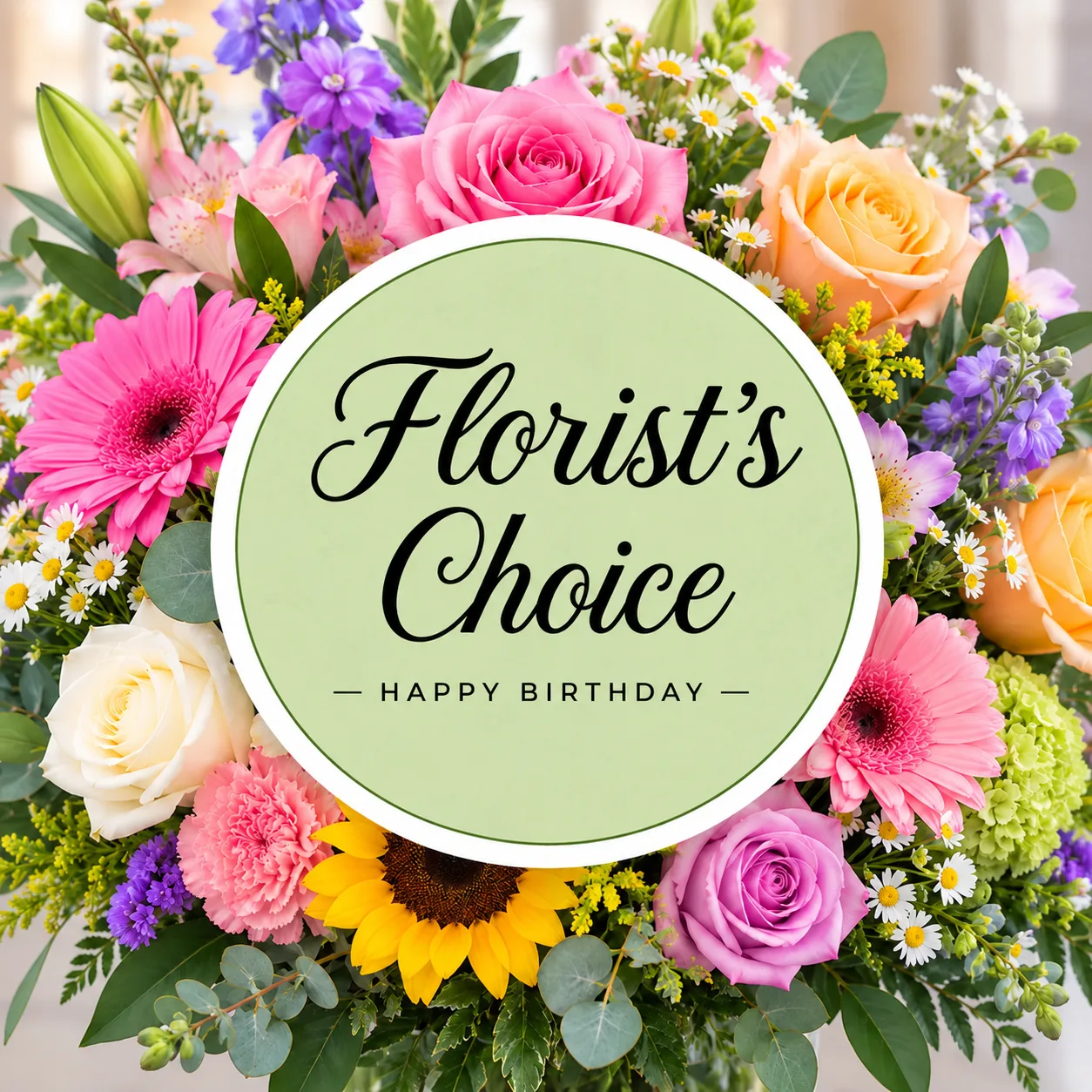 Florist’s Choice Birthday Bouquet Florist’s Choice Birthday Bouquet