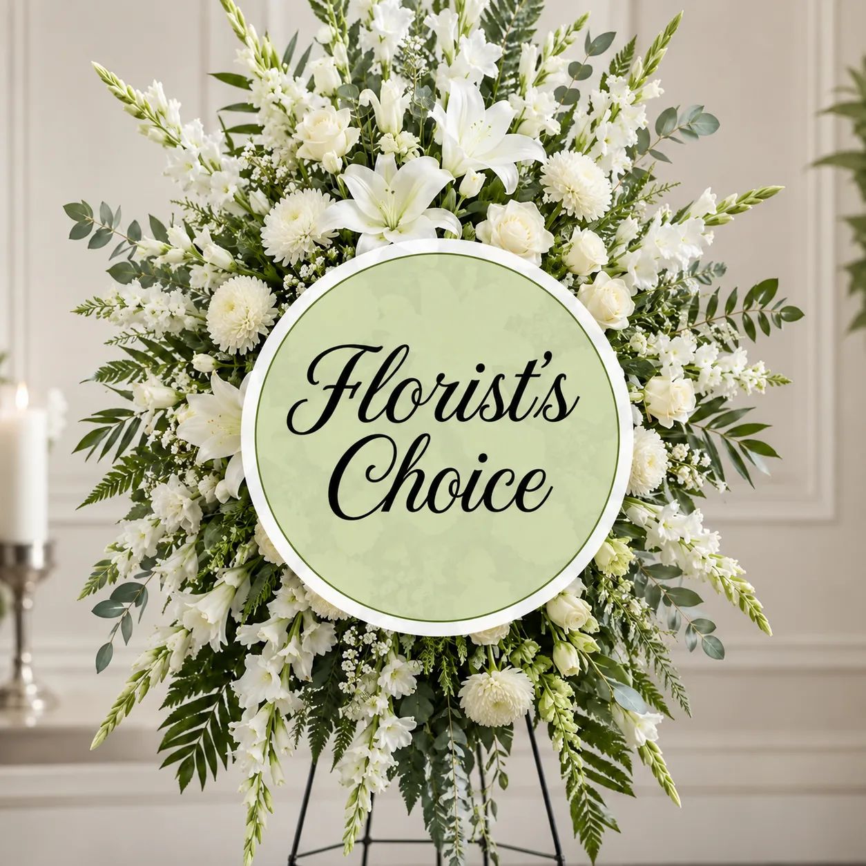 Florist’s Choice Sympathy Standing Spray