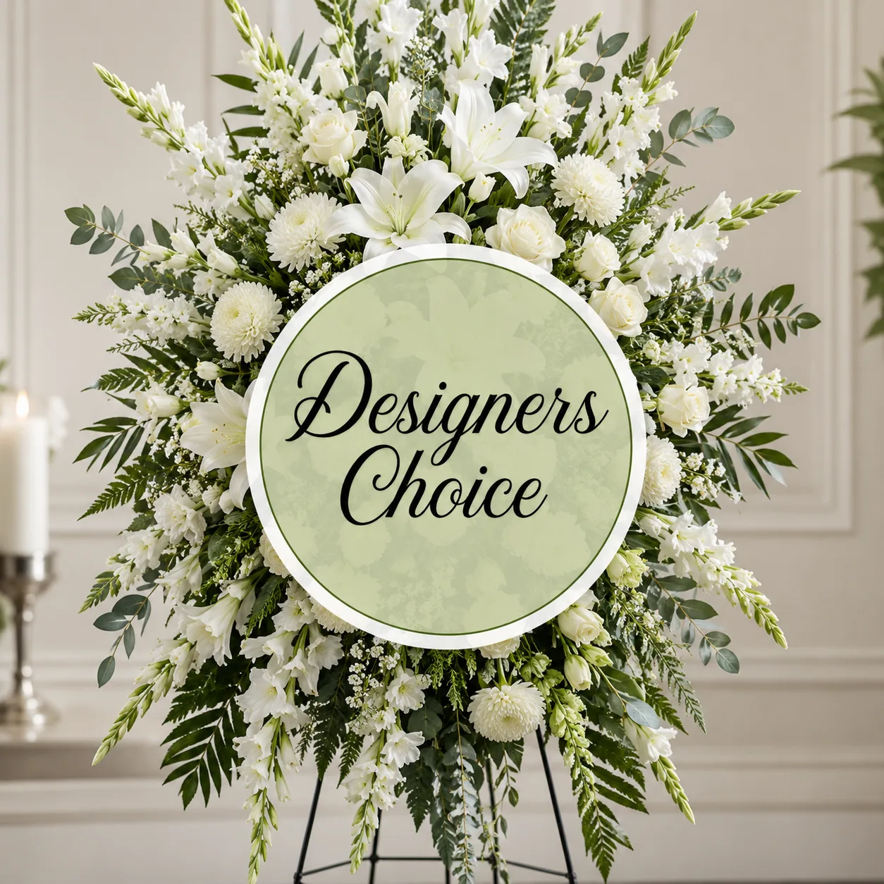 Designer’s Choice Sympathy Standing Spray Designer’s Choice Sympathy Standing Spray