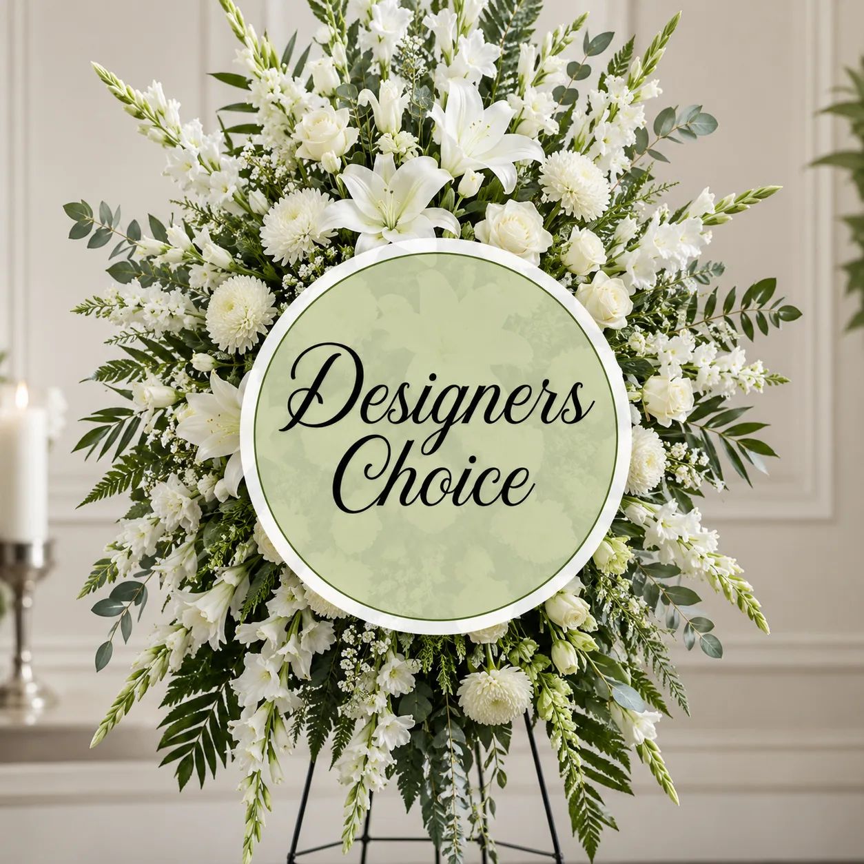 Designer’s Choice Sympathy Standing Spray