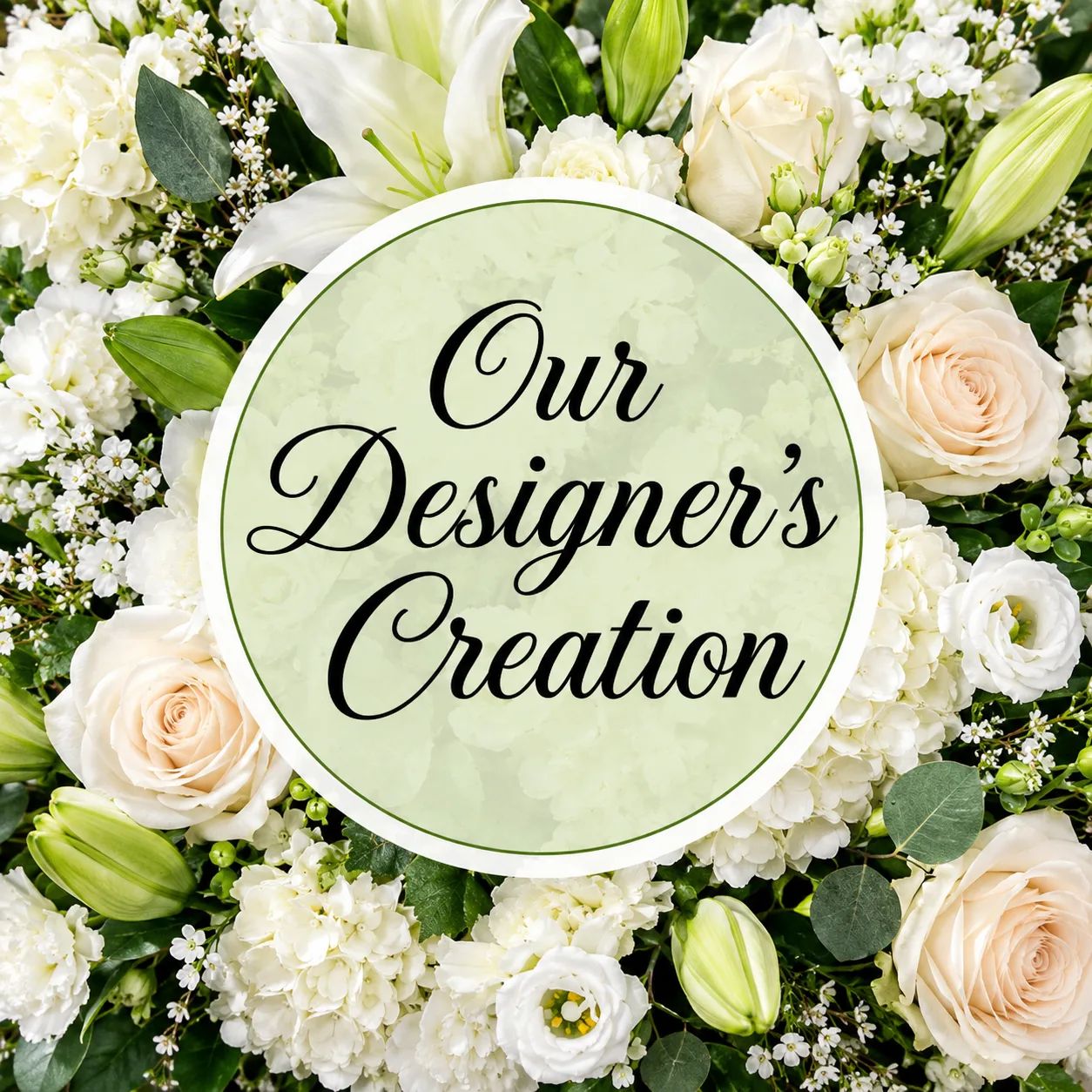 Our Designer's Creation Funeral Flower Arrangement