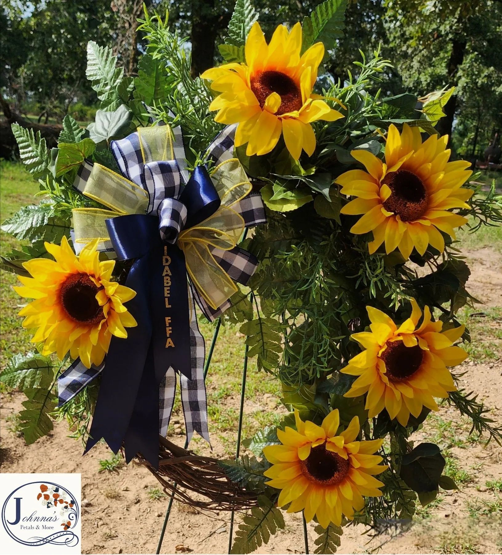 Sunflower Grapevine Grapevine Wreath