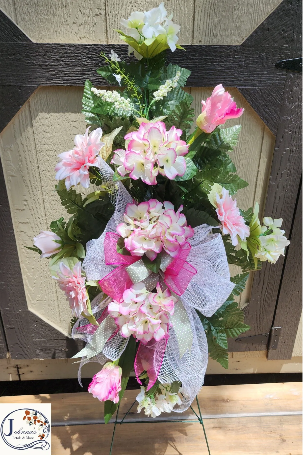Pretty in Pink Hydrangea Mix Silk Spray Pretty in Pink Hydrangea Mix Silk Spray
