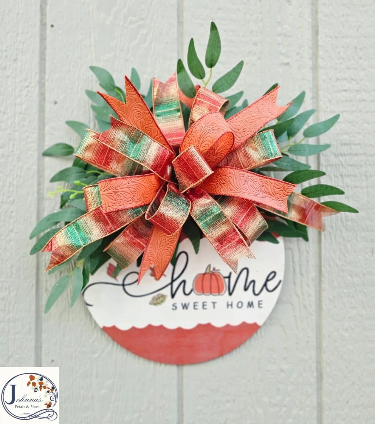 'Home Sweet Home' Fall Door Hanger
