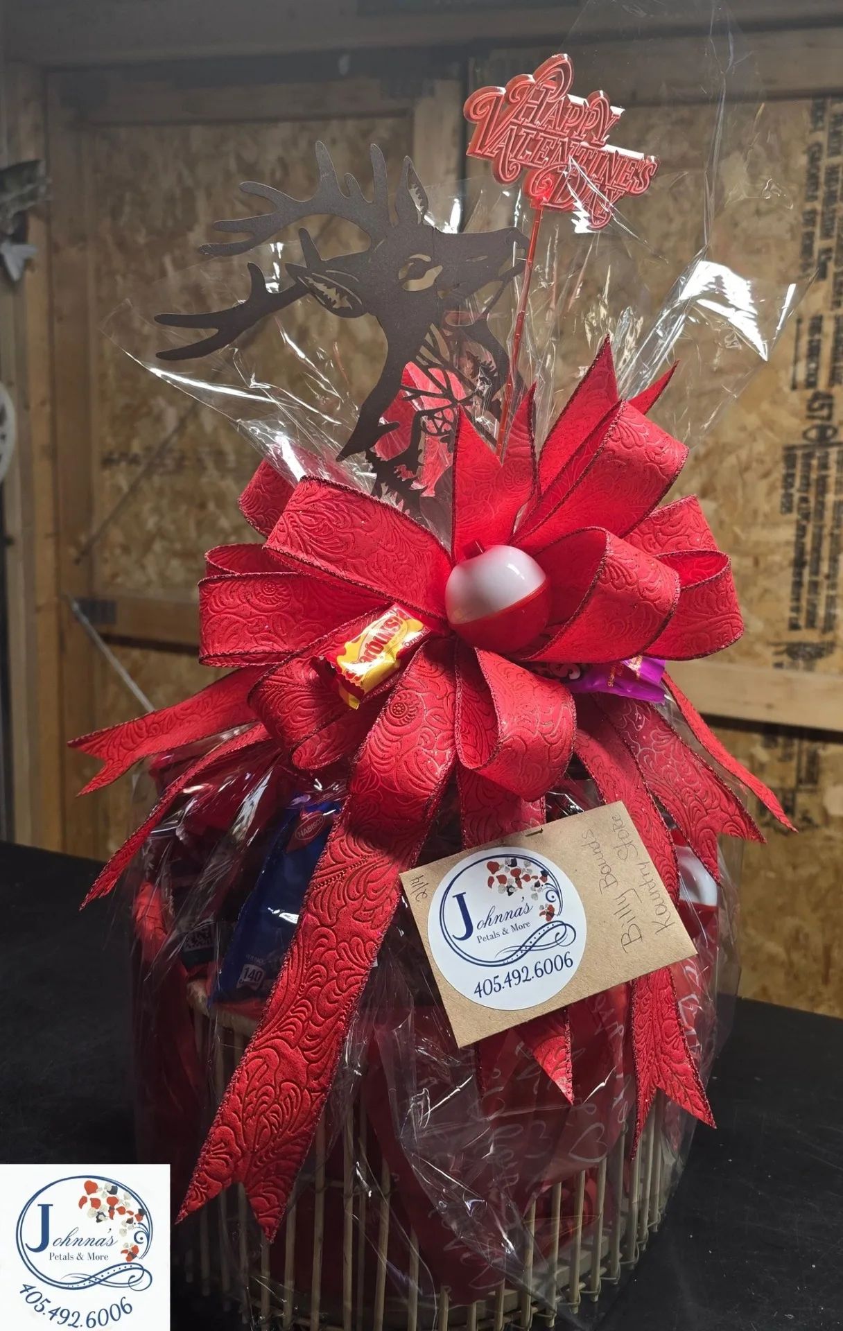 Deer & Fish Themed Customized Snack Basket