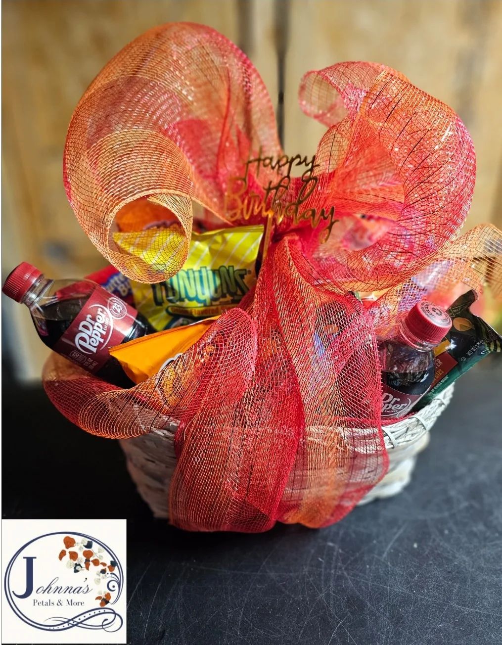Happy Birthday Snack Basket