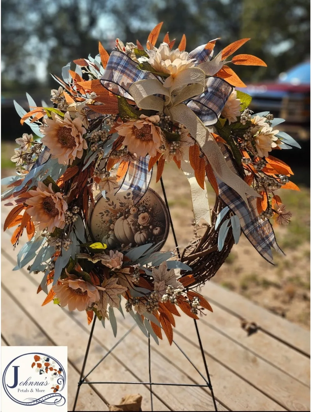 Autumn Horizon Grapevine Wreath Autumn Horizon Grapevine Wreath