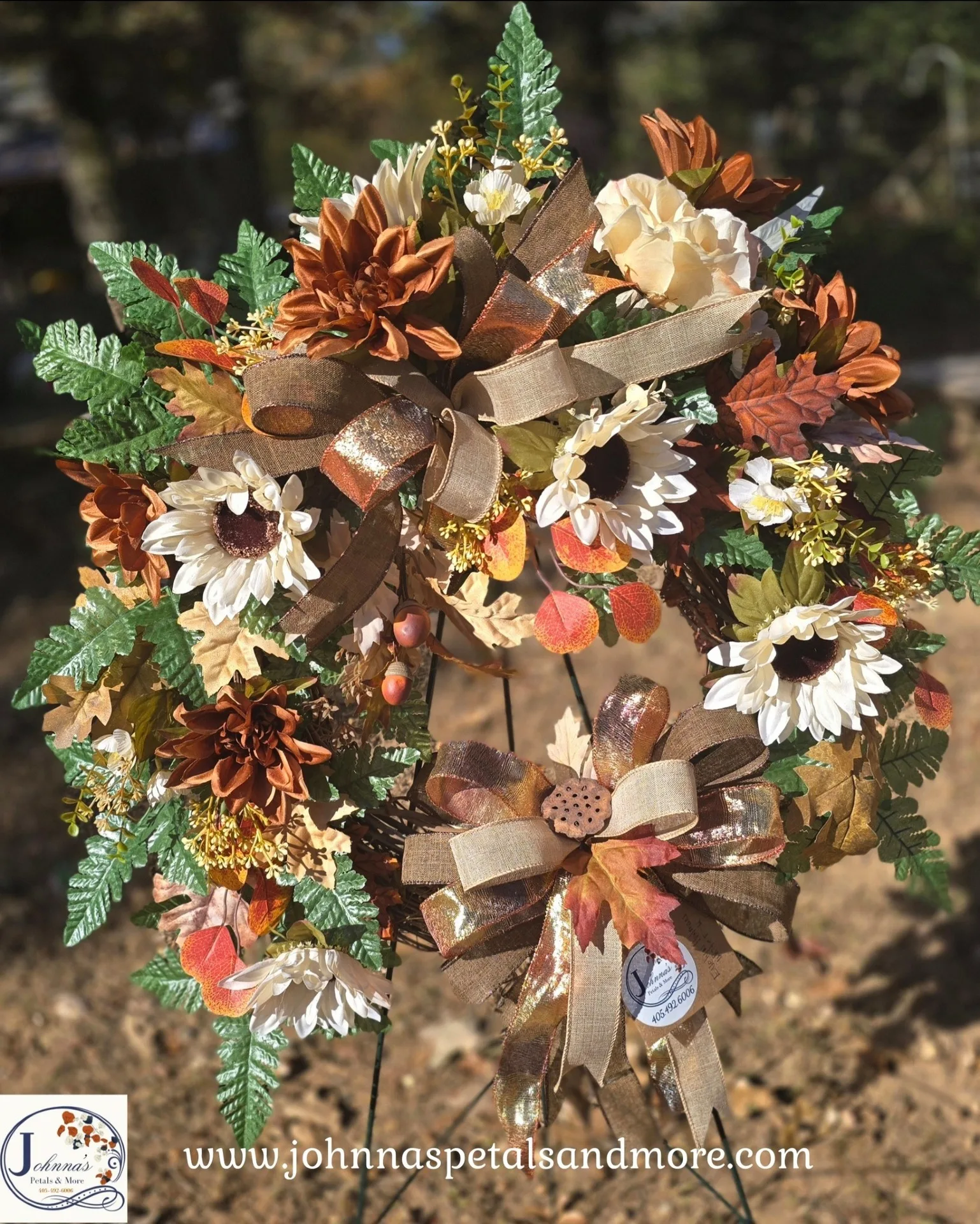 Bronze Beauty Queen Grapevine Wreath Bronze Beauty Queen Grapevine Wreath