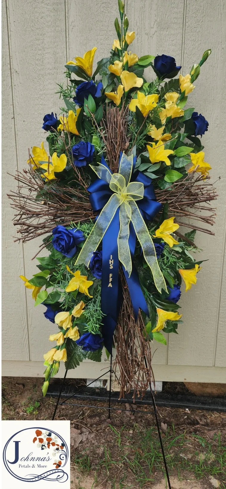 Grapevine Cross of Silk FFA colors Grapevine Cross of Silk FFA colors