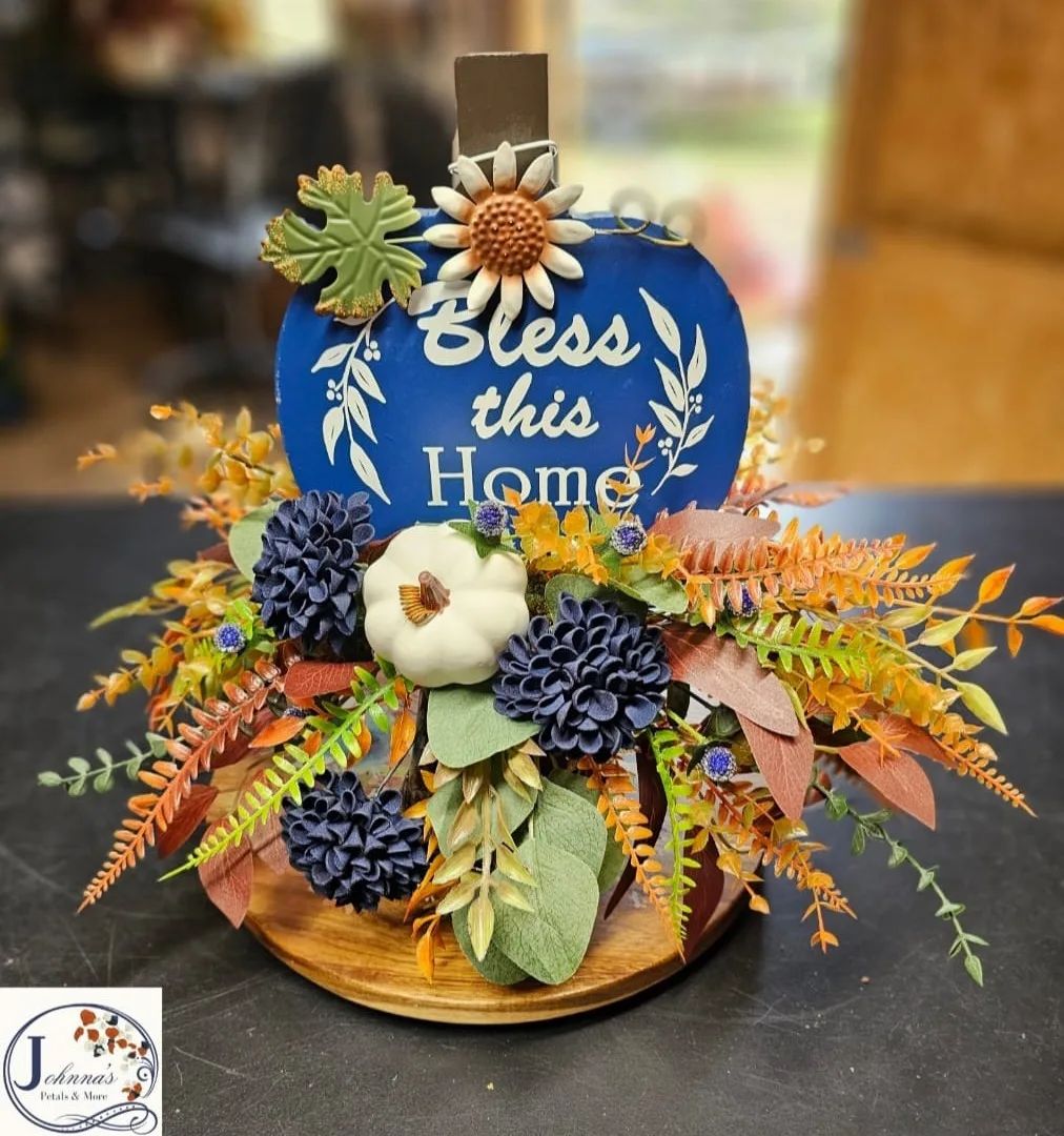 Bless This Home Silk Centerpiece Floral with 360 views