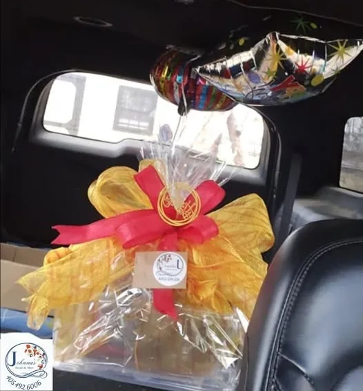 Snack/Goody Happy Birthday Tote full of goodies Snack/Goody Happy Birthday Tote full of goodies