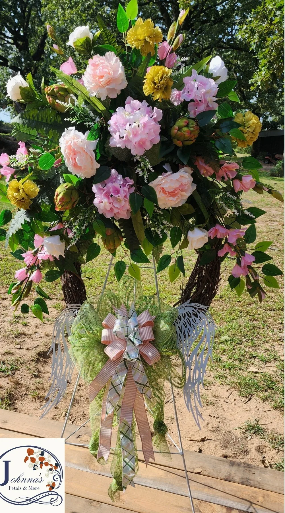Angel Wings Wreath Grapevine Wreath Angel Wings Wreath Grapevine Wreath
