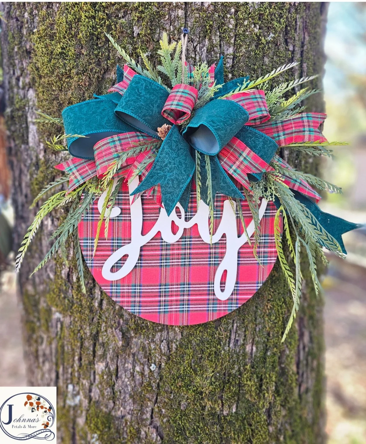 JOY Christmas Door Hanger JOY Christmas Door Hanger
