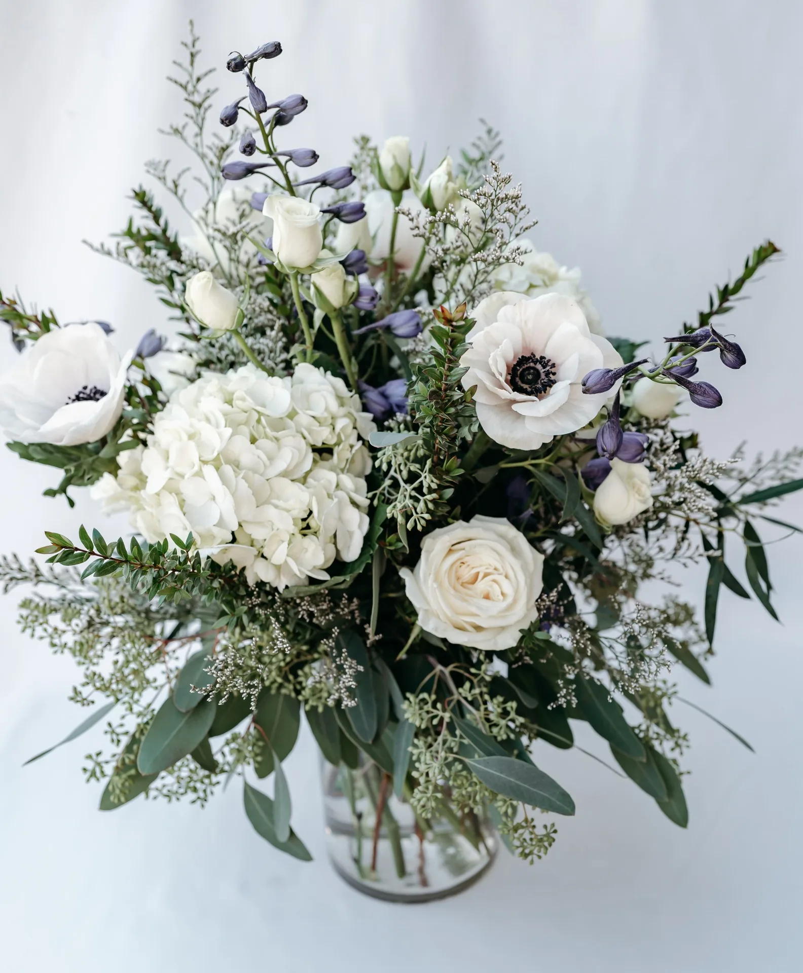 Snowfall Symphony Vase Arrangement Snowfall Symphony Vase Arrangement