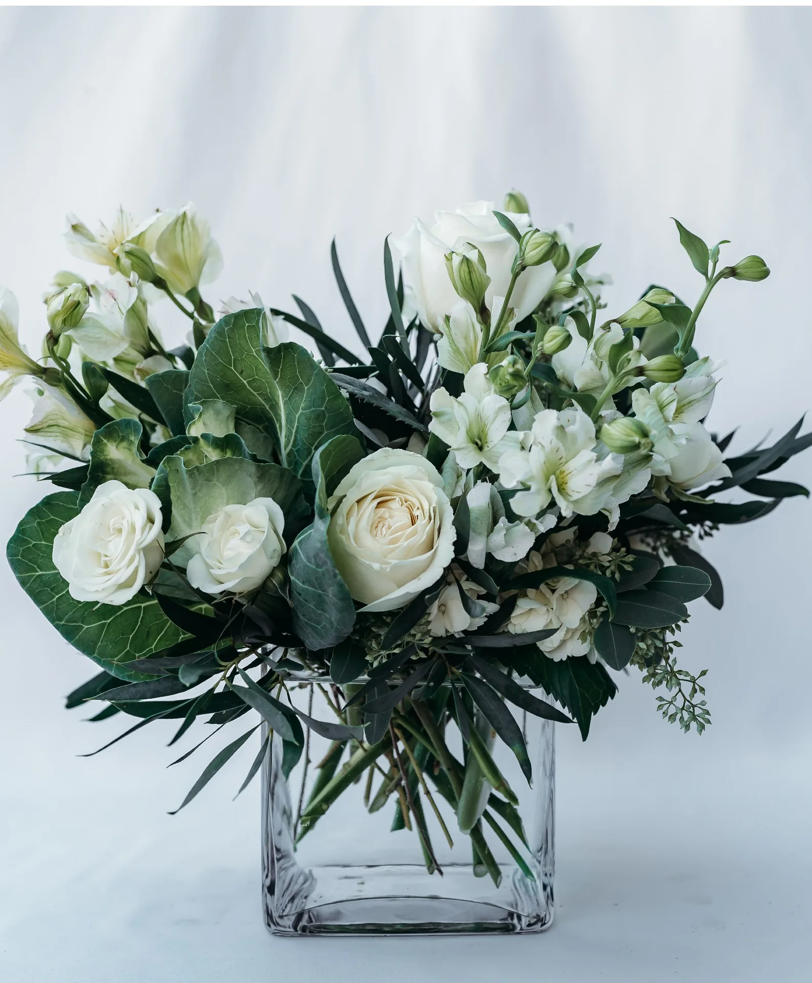 Winter's Whisper Vase Arrangement Winter's Whisper Vase Arrangement
