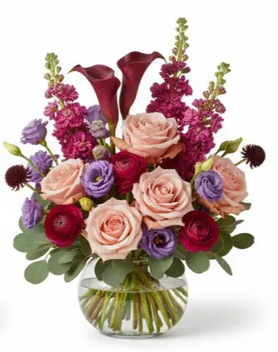 Plum & Blush Elegance Plum & Blush Elegance