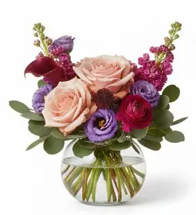 Plum & Blush Elegance Plum & Blush Elegance