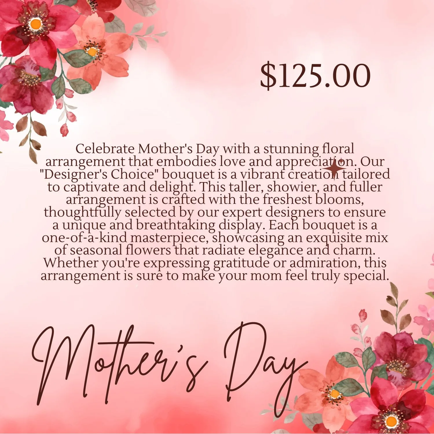 Mother's Day Designer Choic Mother's Day Designer Choic