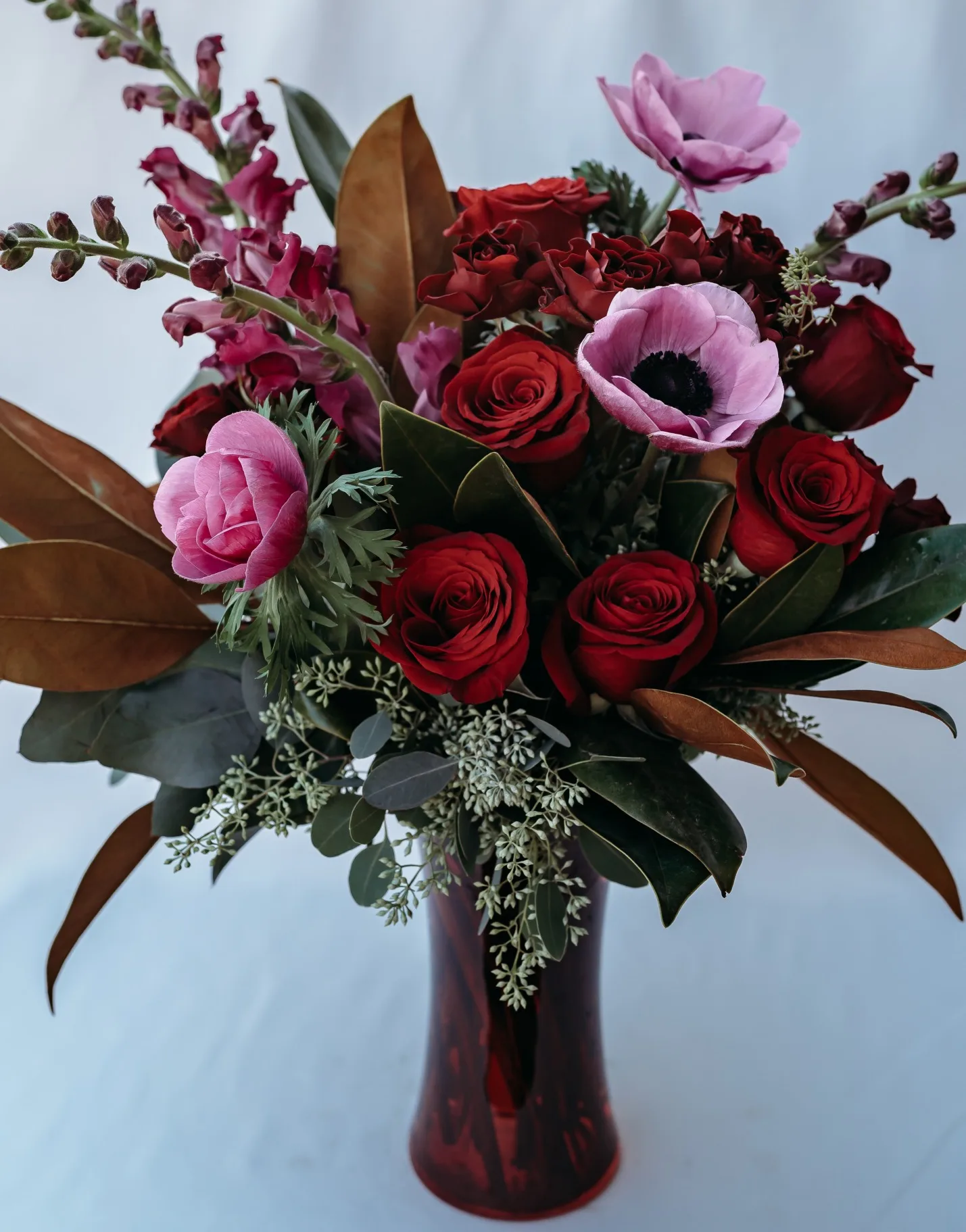 Ruby Radiance Vase Arrangement Ruby Radiance Vase Arrangement