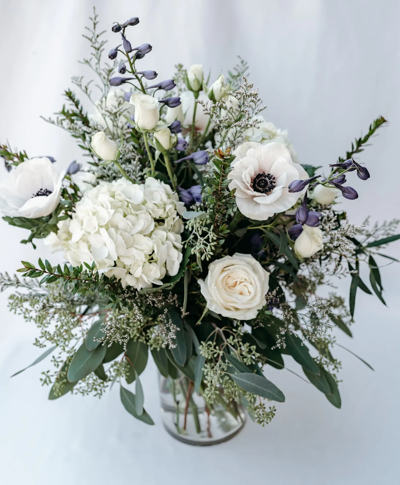 Snowfall Symphony Vase Arrangement Snowfall Symphony Vase Arrangement