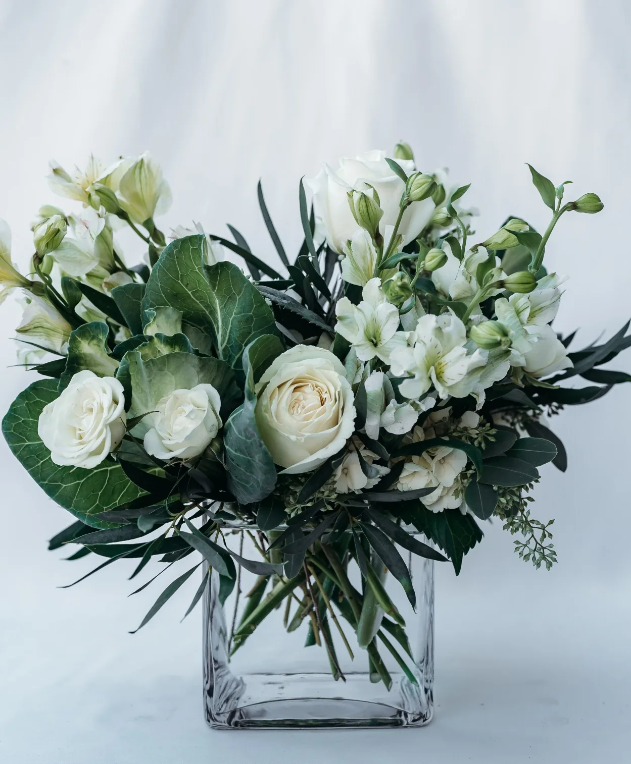 Winter's Whisper Vase Arrangement Winter's Whisper Vase Arrangement