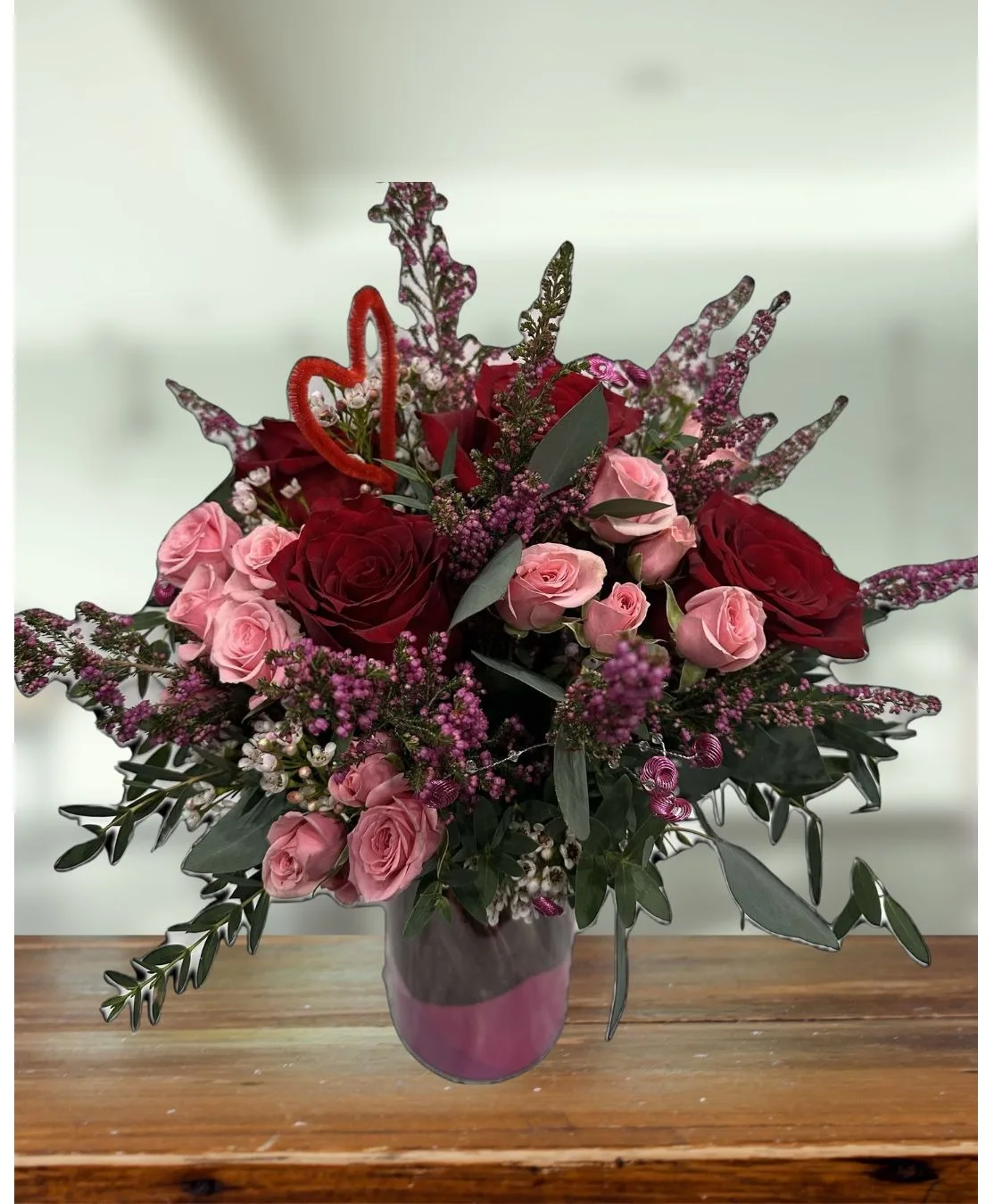 Blushing Blooms Vase Arrangement Blushing Blooms Vase Arrangement