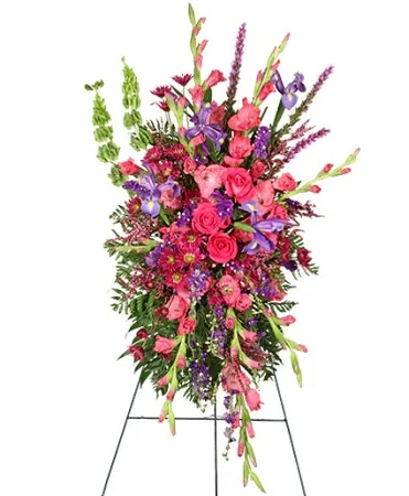 CHERISHED MEMORIES Standing Spray CHERISHED MEMORIES Standing Spray