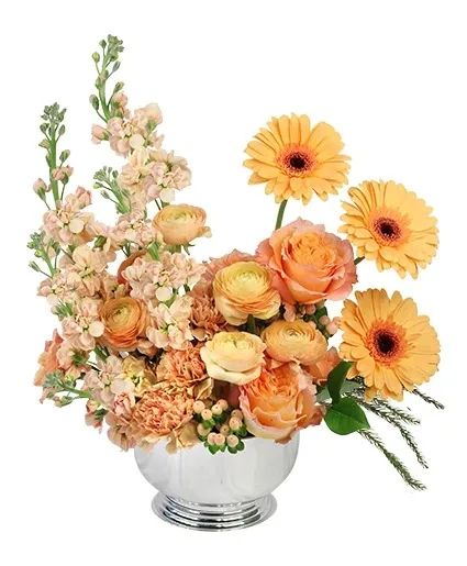 Graceful Corals Floral Design